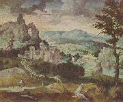 Cornelis Massijs Hl. Hieronymus in einer Landschaft oil